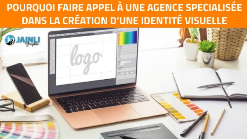 Plan de travail d'un logo